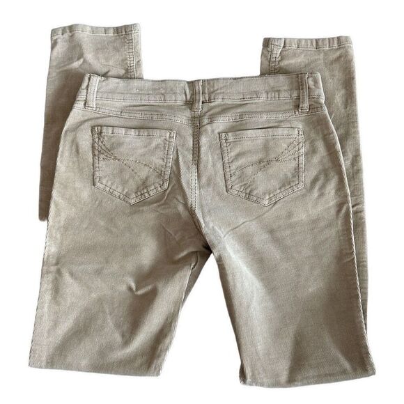 So. YA Khaki skinny cords- size 7 - Picture 2 of 6